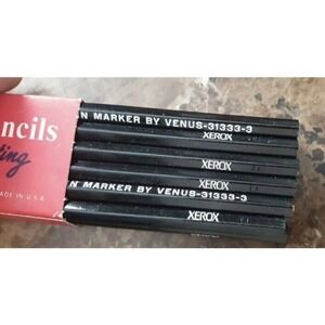 Xerox Marker Pencils by Venus 313333 Set‎ of 6 New in Box